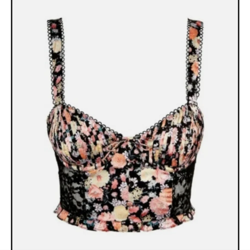 🍋For LOVE & LEMONS Crop Top and Skirt Set-2pc - Picture 11 of 16